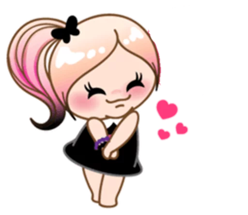😊 Стикер «eMo GirLz» для Telegram
