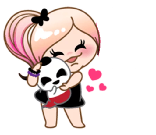 👥 Стикер «eMo GirLz» для Telegram