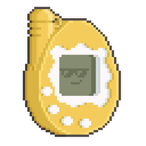 😎 Стикер «pixel_tamagochi» для Telegram