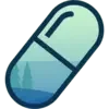 💊 Эмодзи «Буквы в кружках» для Telegram