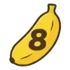 8️⃣ Эмодзи «Банановые emoji» для Telegram