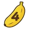 4️⃣ Эмодзи «Банановые emoji» для Telegram
