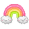 🌈 Эмодзи «2000» для Telegram