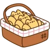 Стикер 40 🤩 pusheen - кот пушин в виде еды