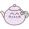Стикер 24 🤩 pusheen - кот пушин в виде еды