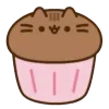 Стикер 2 🤩 pusheen - кот пушин в виде еды