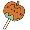 Стикер 48 🤩 pusheen - кот пушин в виде еды