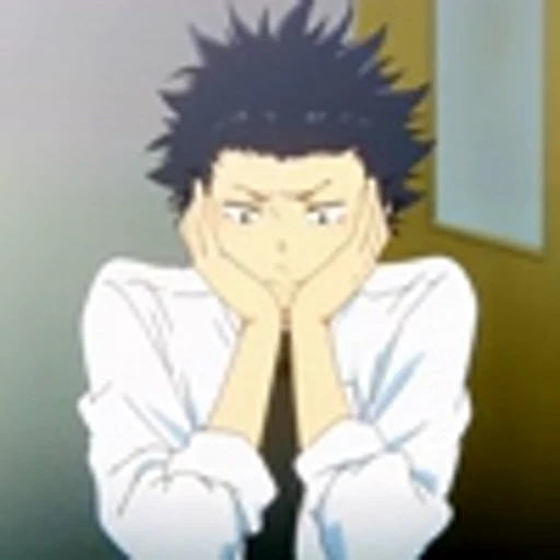 😩 Эмодзи «A Silent Voice movieФорма голоса Фильм» для Telegram