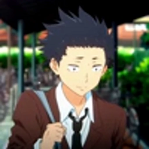 😆 Эмодзи «A Silent Voice movieФорма голоса Фильм» для Telegram