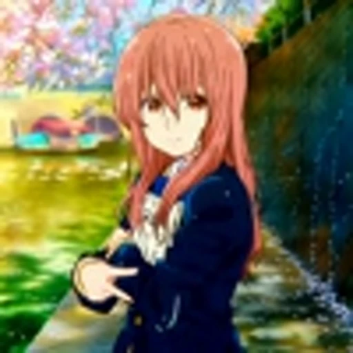 ✌️ Эмодзи «A Silent Voice movieФорма голоса Фильм» для Telegram