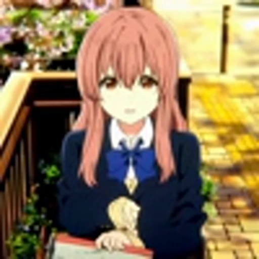 😀 Эмодзи «A Silent Voice movieФорма голоса Фильм» для Telegram