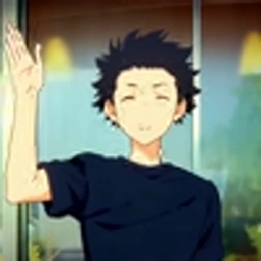 👋 Эмодзи «A Silent Voice movieФорма голоса Фильм» для Telegram