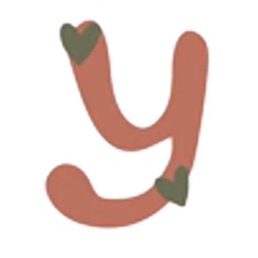 🤩 Эмодзи «Анимированные коричневые буквы и иконки» для Telegram