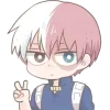 Стикер 12 Mha