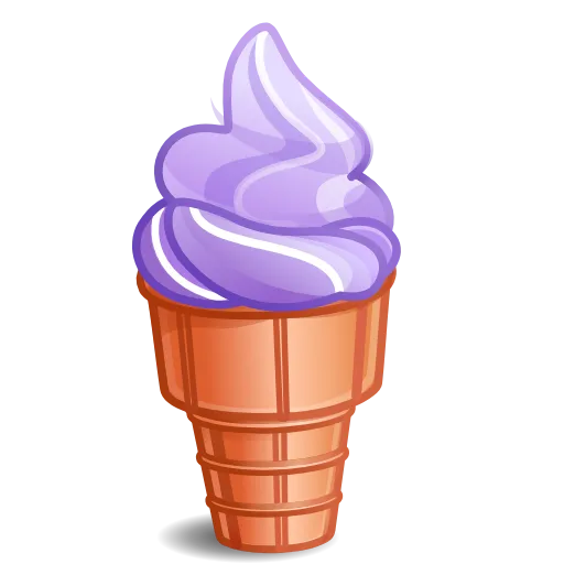 Стикер 30 Vice Cream