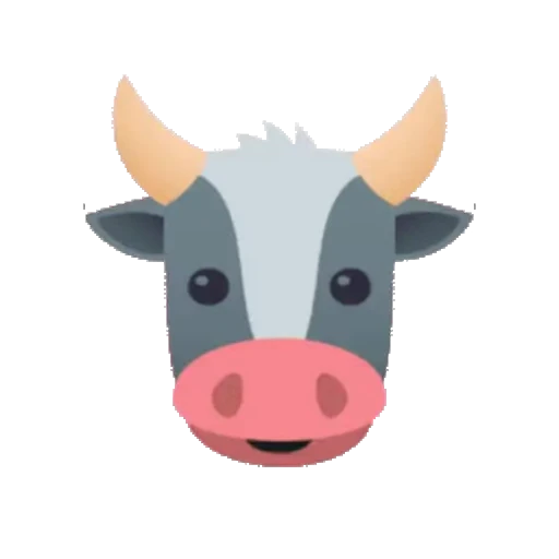 🐮 Стикер «Emoji Animals» для Telegram