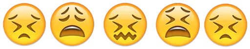 😣 Стикер «Emoji combination??» для Telegram