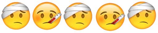 🤕 Стикер «Emoji combination??» для Telegram
