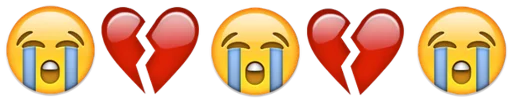 😭 Стикер «Emoji combination??» для Telegram