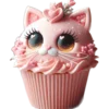 🧁 Эмодзи «Котики кексы» для Telegram