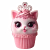 🧁 Эмодзи «Котики кексы» для Telegram
