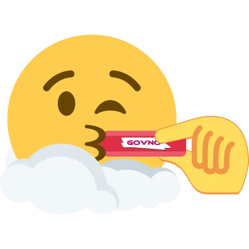 😶‍🌫️ Стикер «Emoji Extended» для Telegram