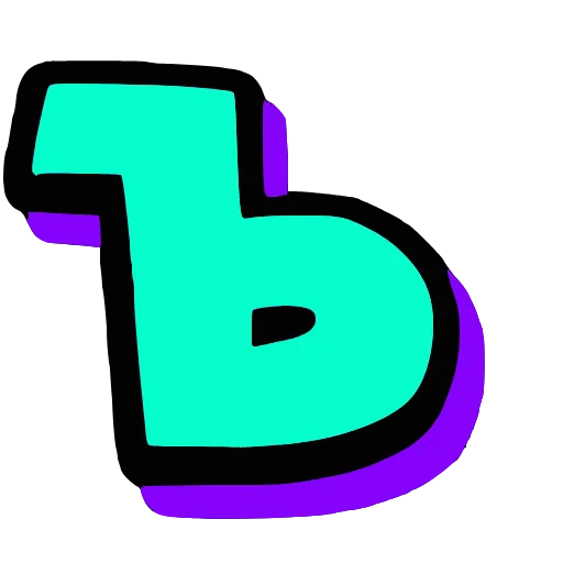 🩵 Эмодзи «Бирюзовые буквы и эмодзи» для Telegram