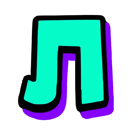 🩵 Эмодзи «Бирюзовые буквы и эмодзи» для Telegram