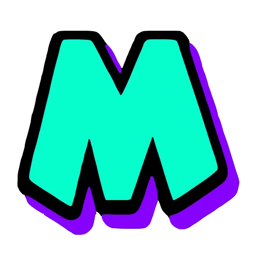 🩵 Эмодзи «Бирюзовые буквы и эмодзи» для Telegram