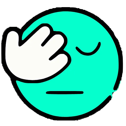 🩵 Эмодзи «Бирюзовые буквы и эмодзи» для Telegram