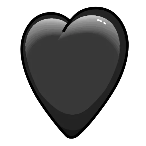🖤 Стикер «Love Emoji» для Telegram