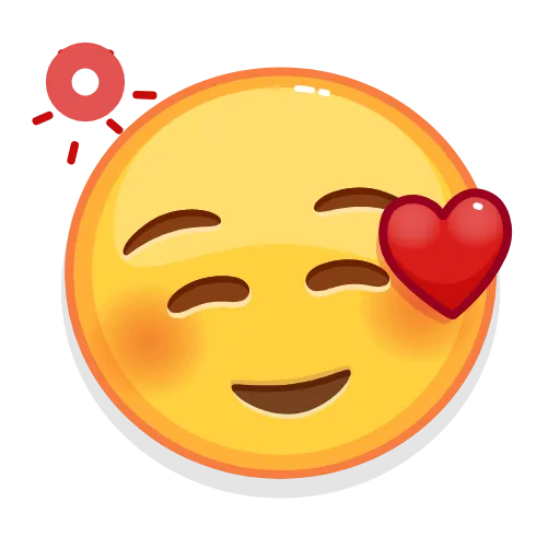 🥰 Стикер «Love Emoji» для Telegram