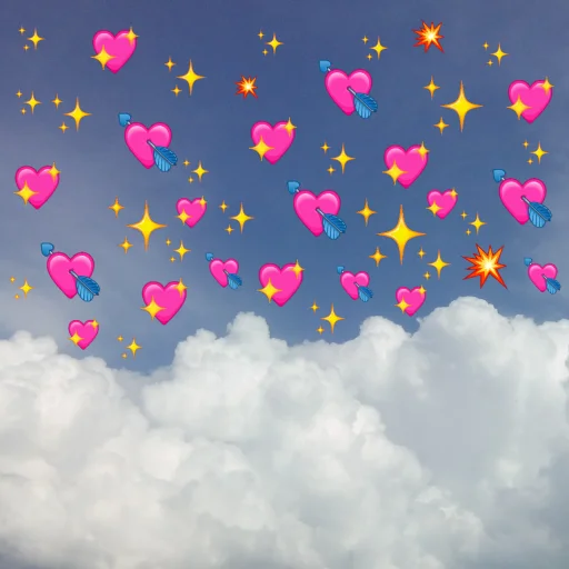 ✨ Стикер «emoji in the sky» для Telegram