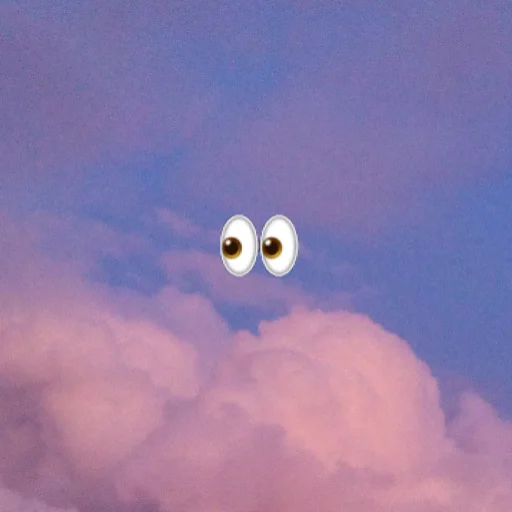 👀 Стикер «emoji in the sky» для Telegram