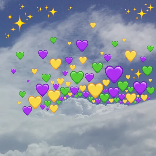 ✨ Стикер «emoji in the sky» для Telegram