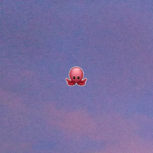 🐙 Стикер «emoji in the sky» для Telegram