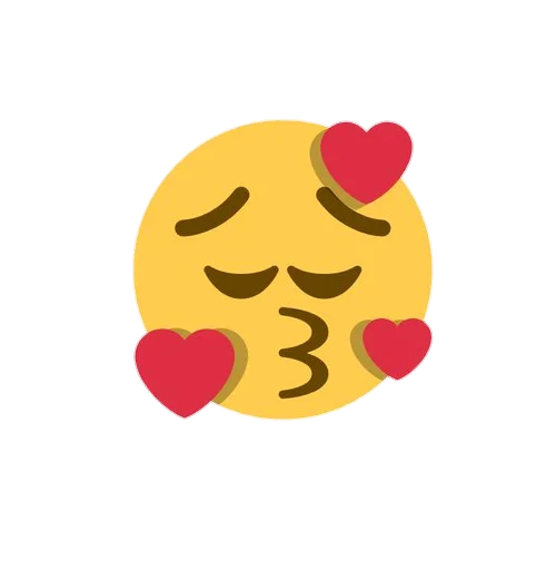 😔 Стикер «Emoji Mashup» для Telegram
