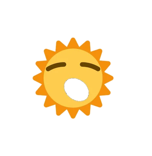 🌞 Стикер «Emoji Mashup» для Telegram