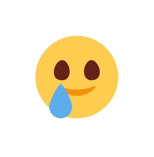 🥲 Стикер «Emoji Mashup» для Telegram