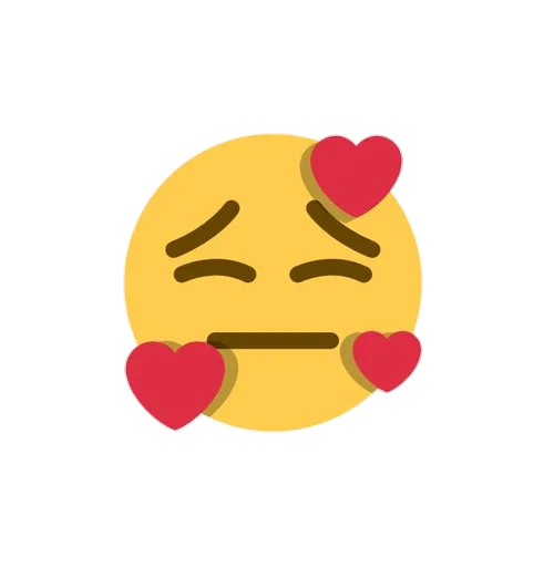 🥰 Стикер «Emoji Mashup» для Telegram