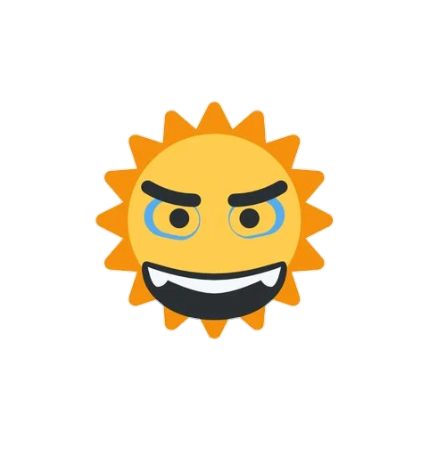 🌞 Стикер «Emoji Mashup» для Telegram