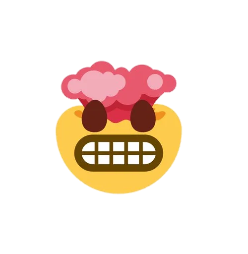🤯 Стикер «Emoji Mashup» для Telegram