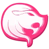 ♌ Эмодзи «Розовые буквы и знаки зодиака» для Telegram