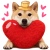 ❤️ Эмодзи «Песики» для Telegram