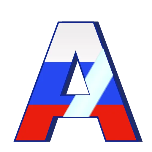 Стикерпак буквы-флаги для Telegram