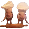 Стикер 15 Свинки