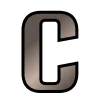 🔝 Эмодзи «Коричнево-серые буквы цифры иконки» для Telegram