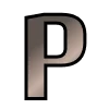 🔝 Эмодзи «Коричнево-серые буквы цифры иконки» для Telegram