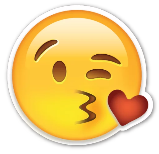 😘 Стикер «Emoji V1.0» для Telegram