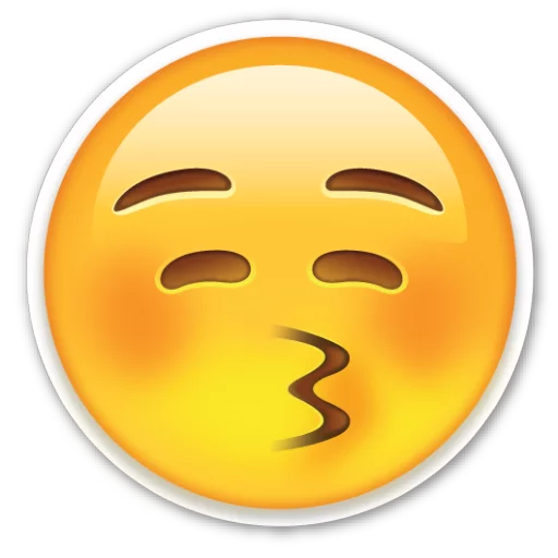 😚 Стикер «Emoji V1.0» для Telegram